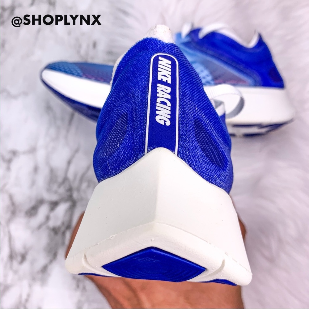 Nike Zoom Fly SP Fast in Blue Running Sneaker - Picture 7 of 8